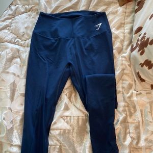 Gymshark never worn, Size M navy leggings